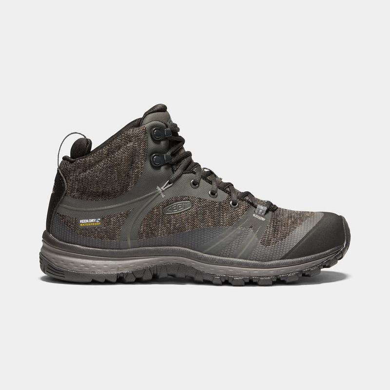 Keen Terradora Waterproof Mid - Kadın Trekking Bot - Koyu Gri/Siyah - Türkiye (510487MVG)